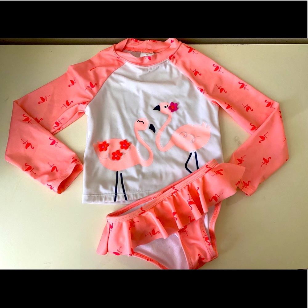 Two piece swim suit